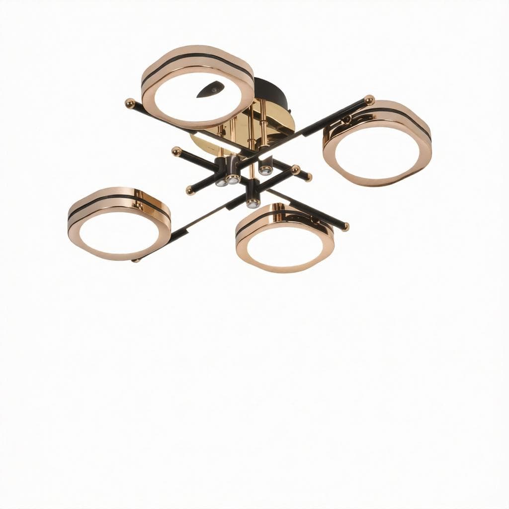 Gorrick Une | Semi Flush Mounted Light - Detail View #4 | HomeCartel
