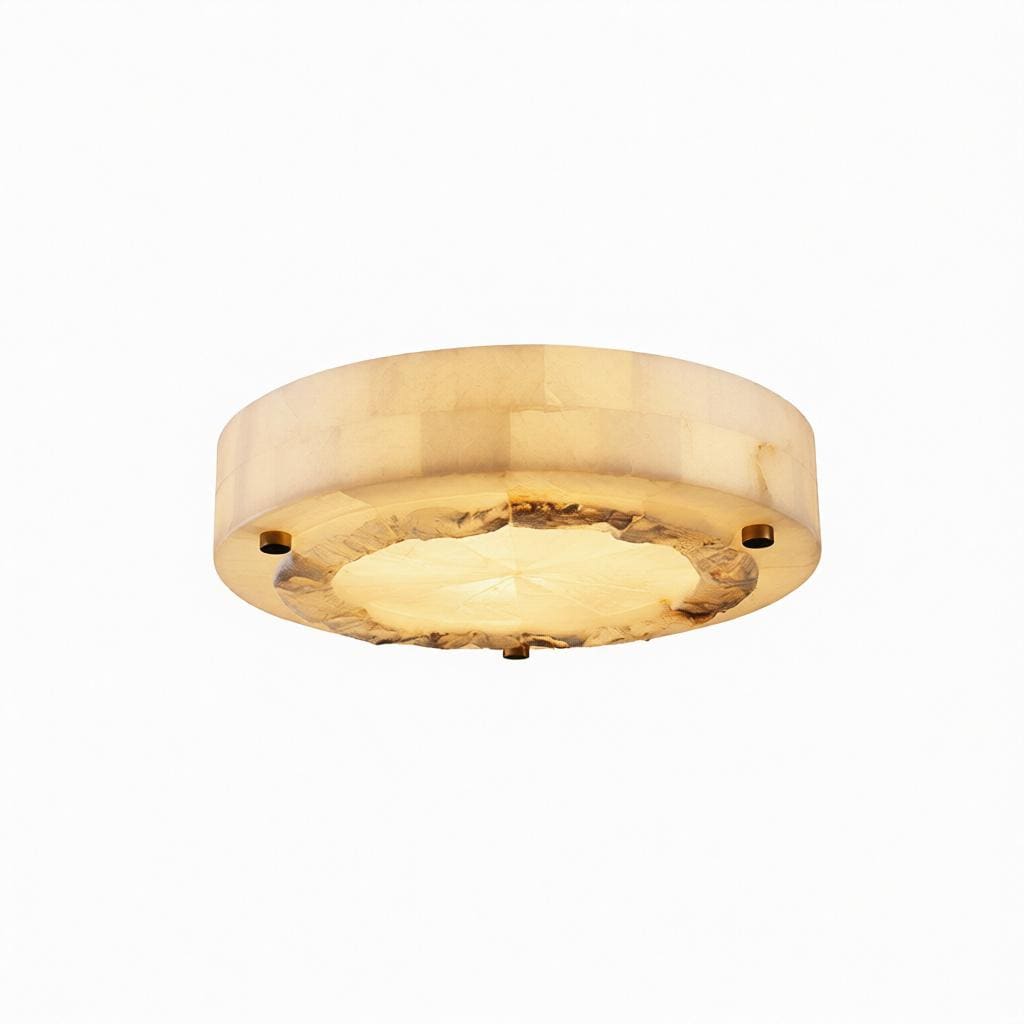 Ralnelirae Une | Alabaster Ceiling Light - Detail View #5 | HomeCartel