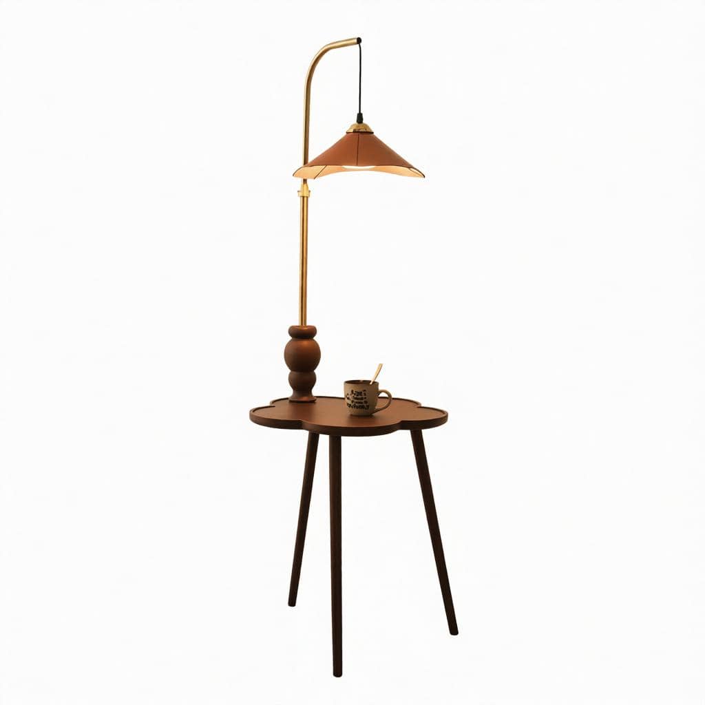 Westira | Integrated Shelf Floor Lamp - Modern Floor Lamp | HomeCartel Philippines