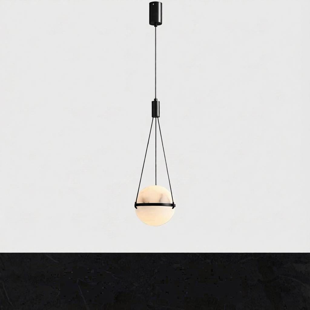 Orranith | Alabaster Pendant Light - Detail View #2 | HomeCartel