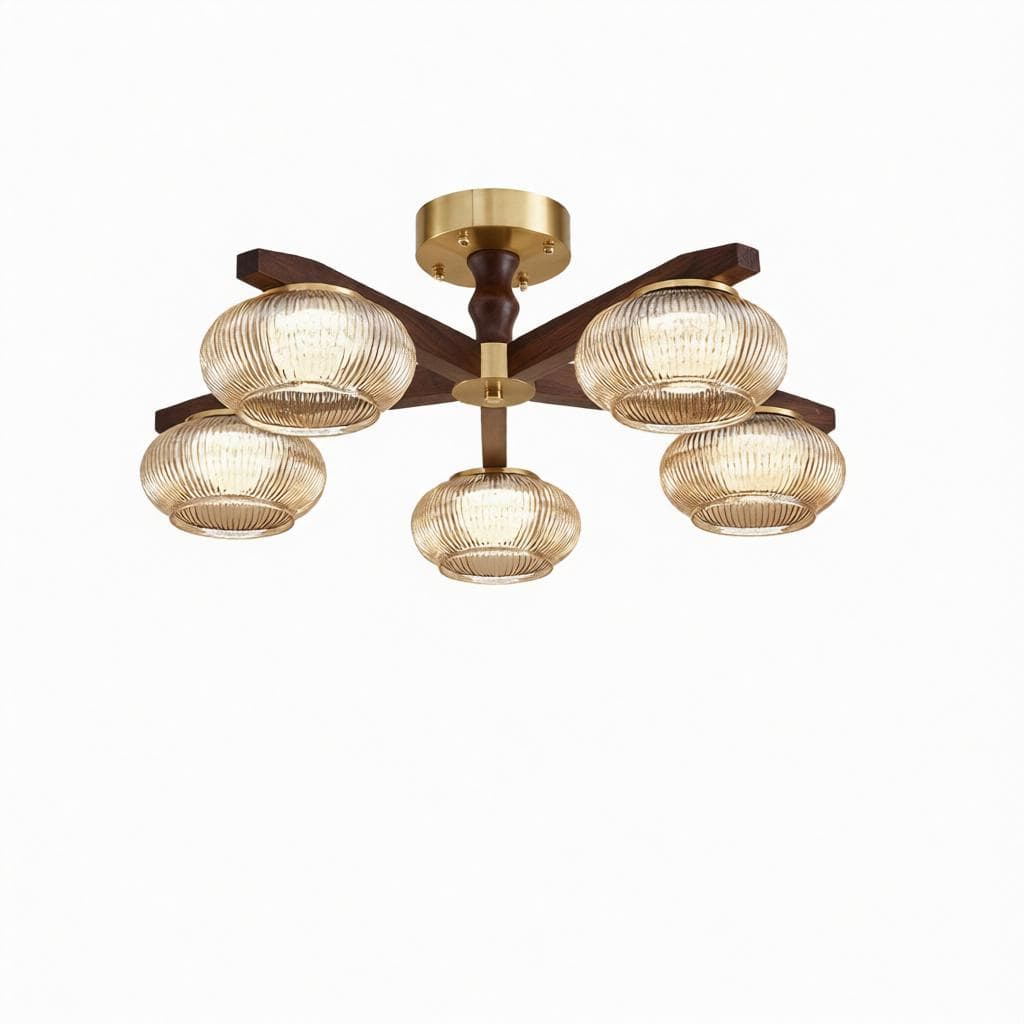 Jorval | Semi Flush Mounted Light - Detail View #8 | HomeCartel