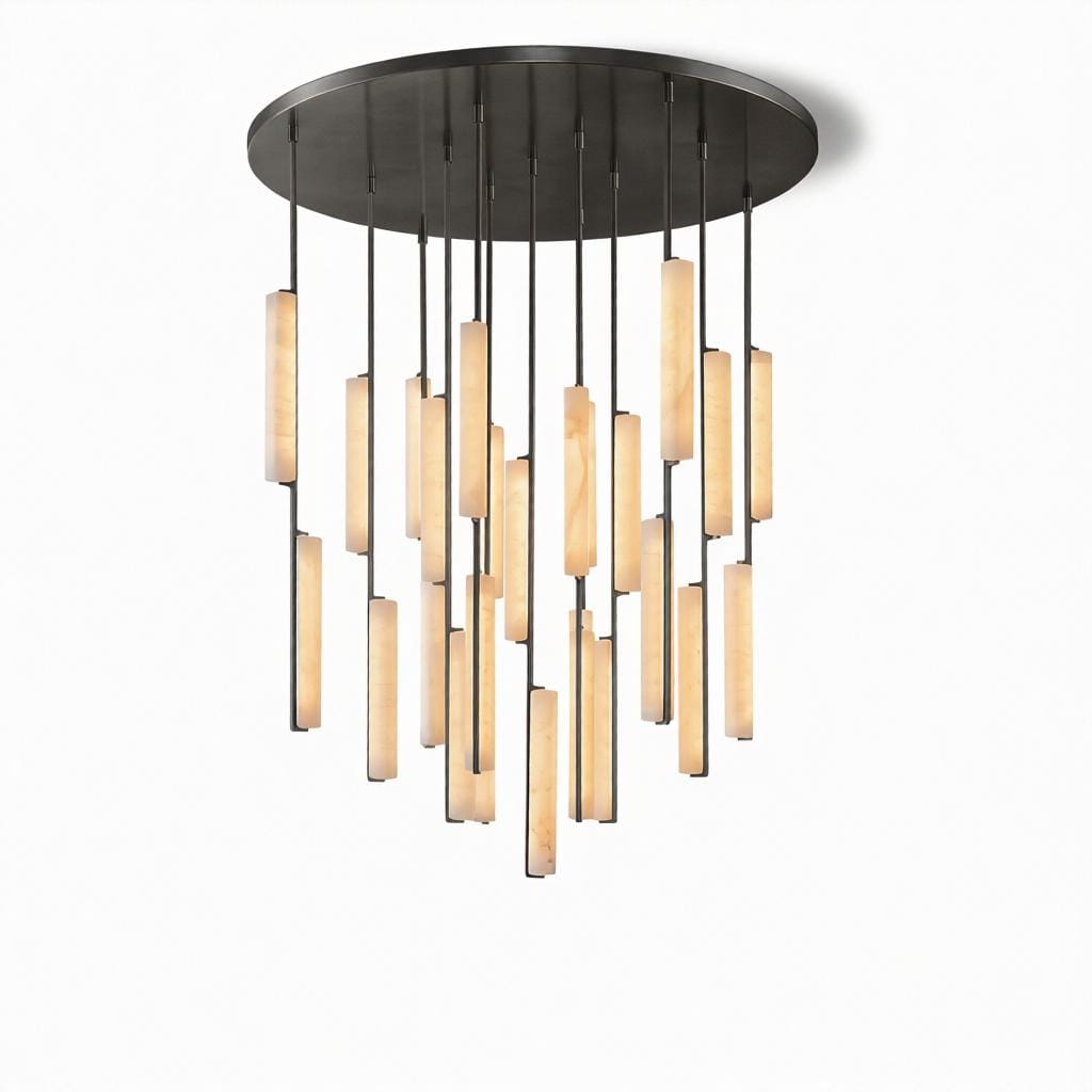 Valdrinrix C | Alabaster Cluster Chandelier - Detail View #7 | HomeCartel