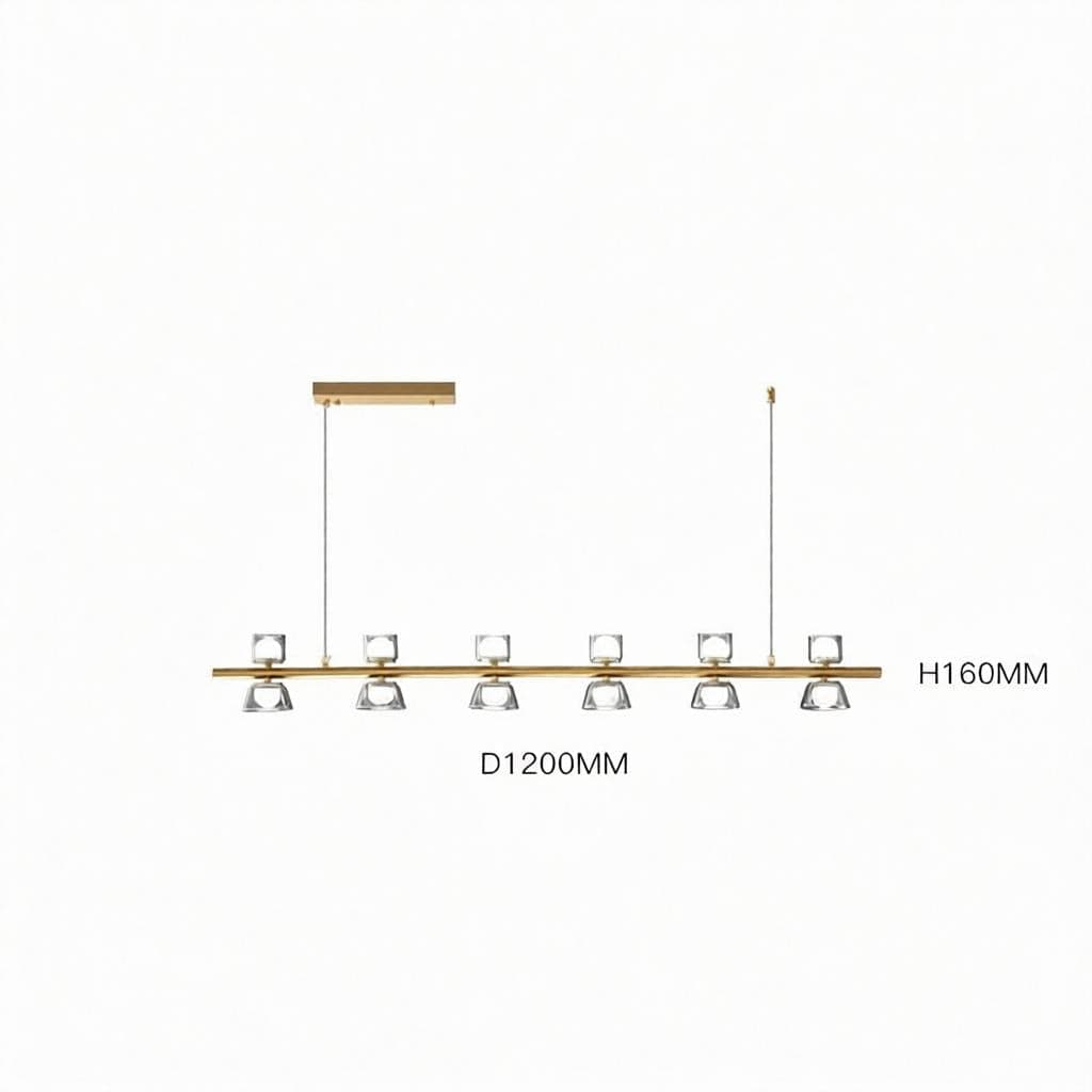 Andreadis | Linear Chandelier - Detail View #5 | HomeCartel