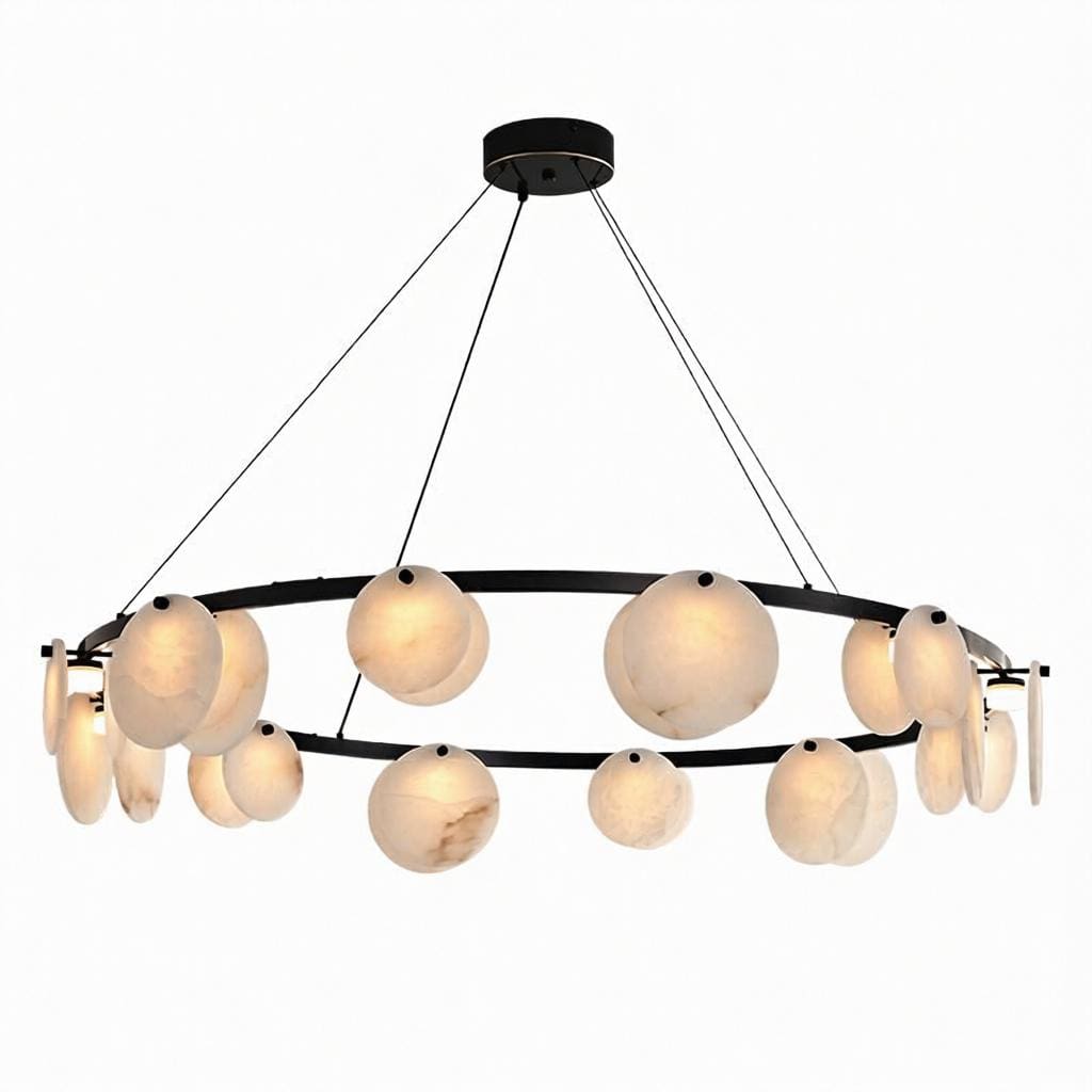 Norvethiel A | Alabaster Chandelier - Detail View #7 | HomeCartel