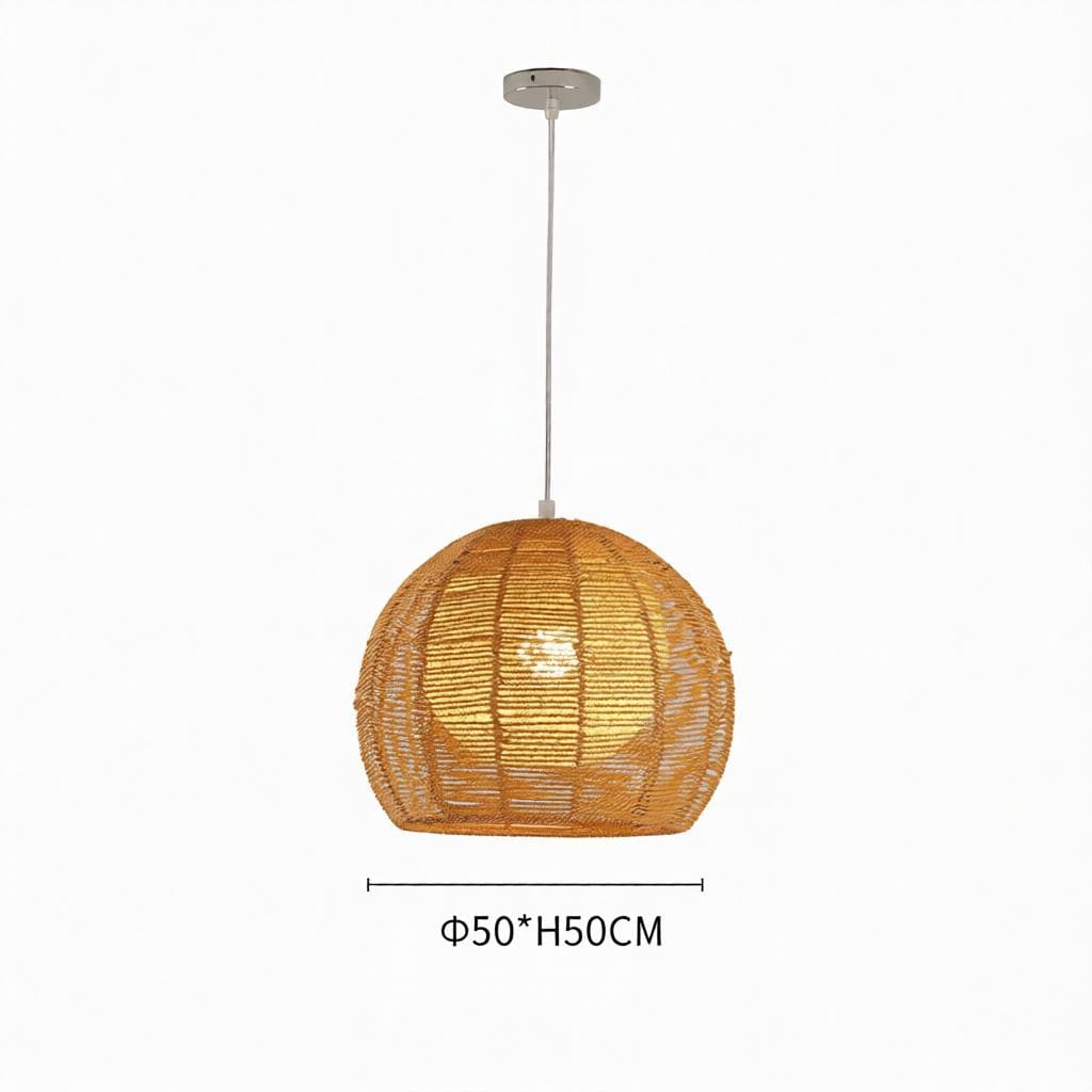 Faerynne | Rattan Pendant Light - Detail View #4 | HomeCartel