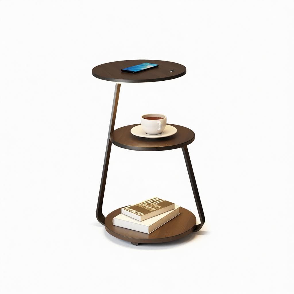 Glynoria | Integrated Shelf Floor Lamp - Modern Floor Lamp | HomeCartel Philippines