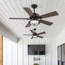 Belar | Outdoor Lighted Ceiling Fan