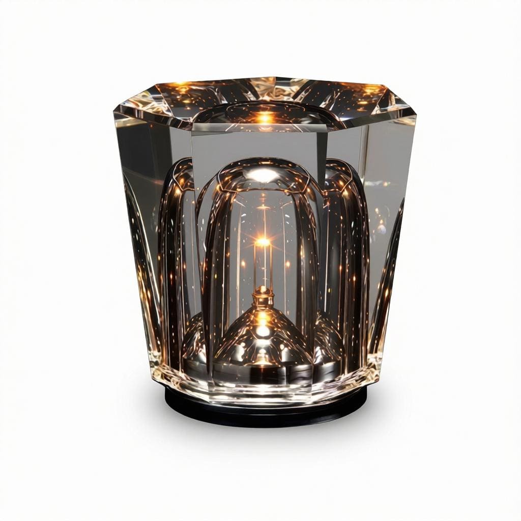 Prynithrel A | Crystal Table Lamp - Detail View #3 | HomeCartel