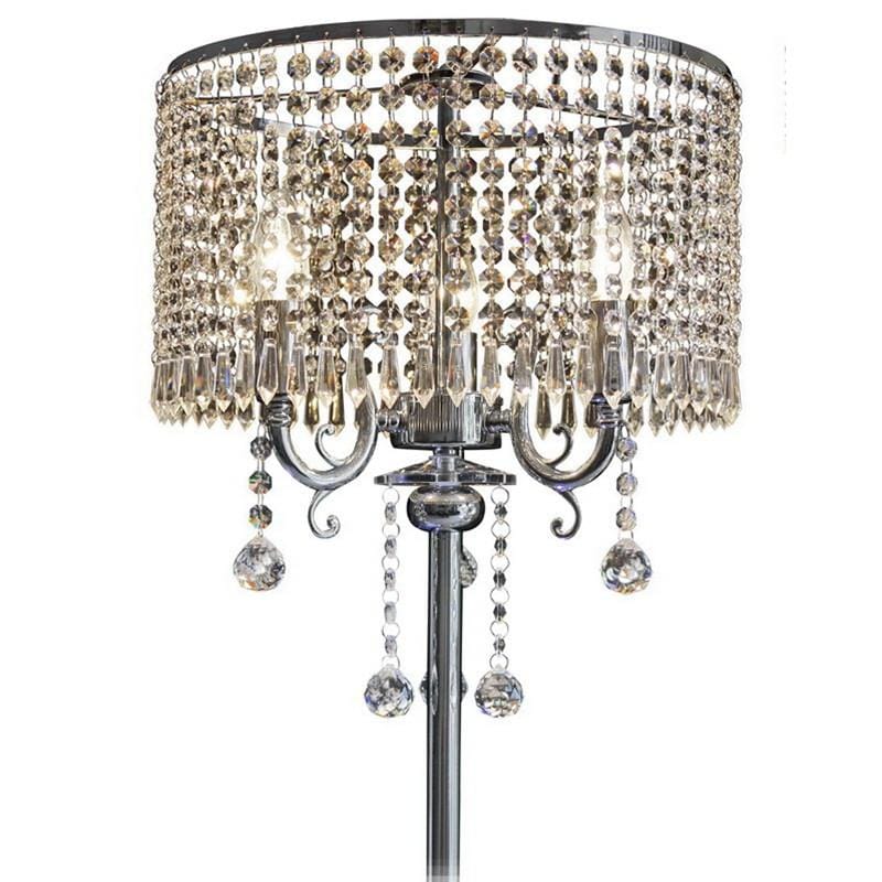 Nyrithra I Crystal Floor Lamp - Detail View #4 | HomeCartel
