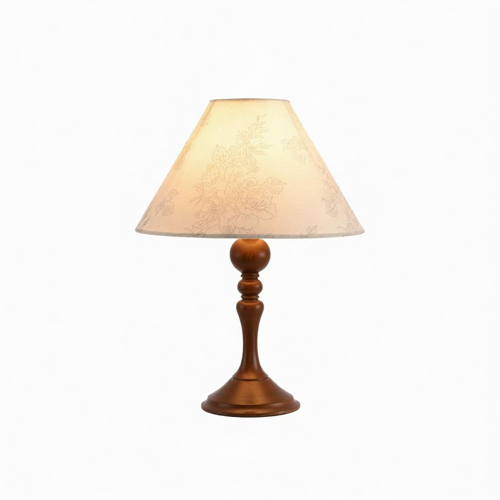 Rymelind | Wood Table Lamp - Detail View #2 | HomeCartel