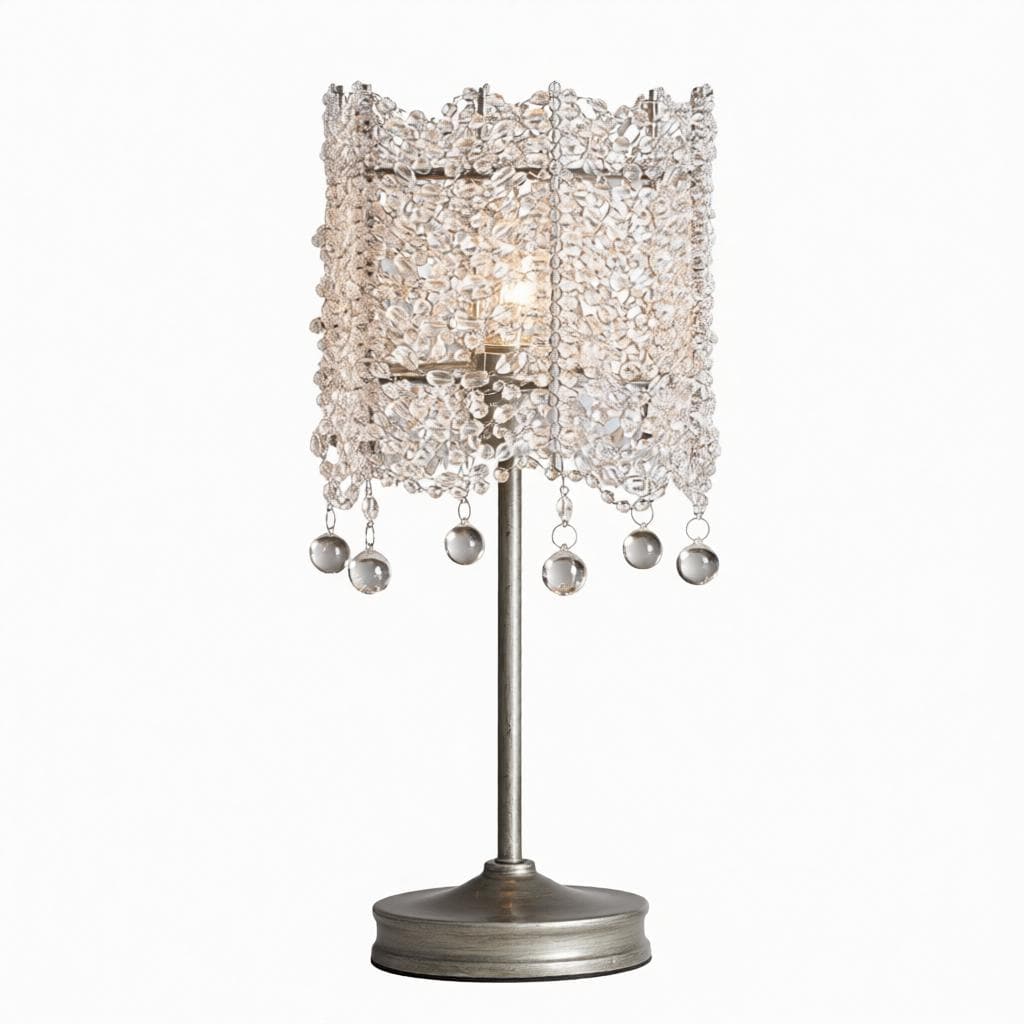Fynlavira | Crystal Table Lamp - Detail View #2 | HomeCartel