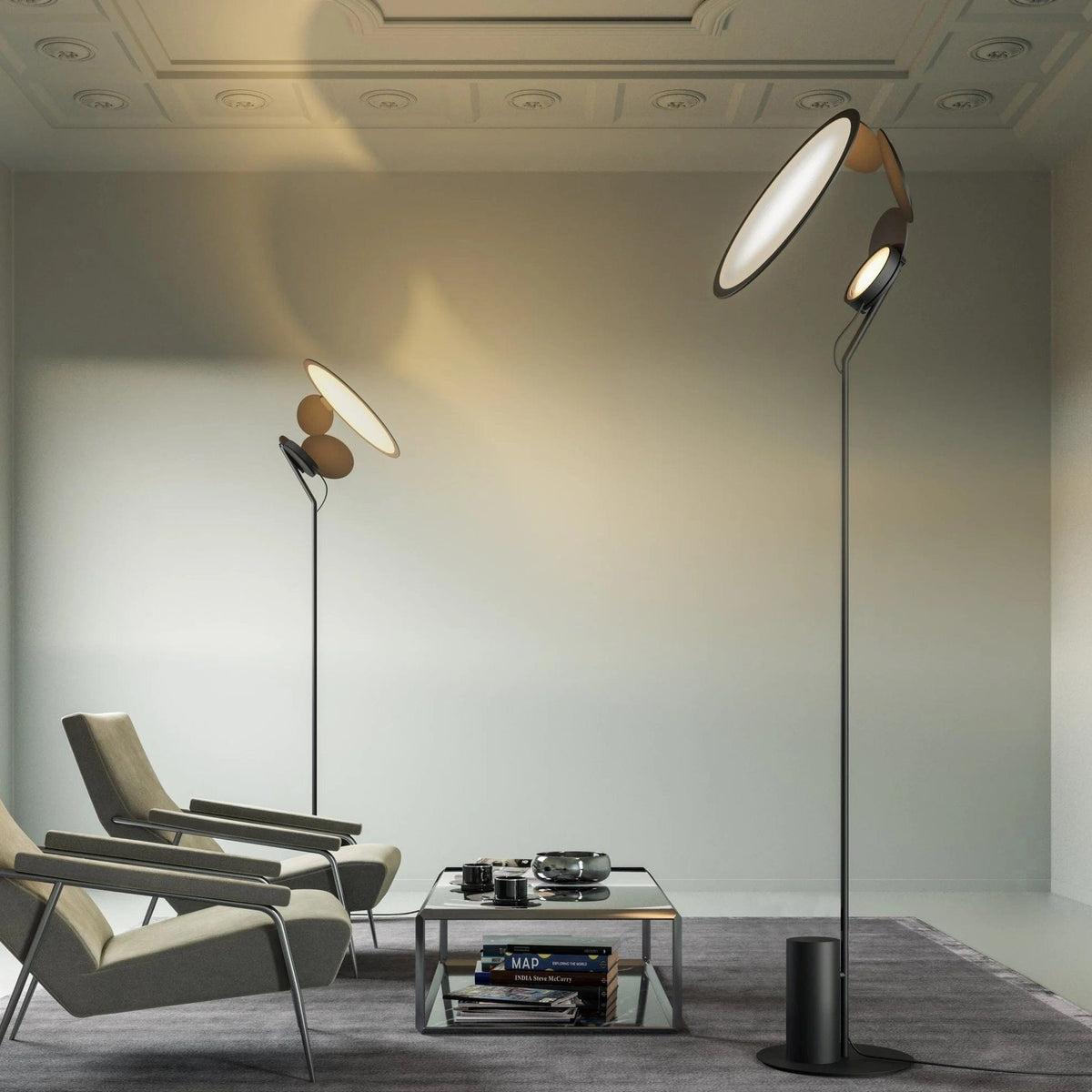 Mormo Une | Modern Floor Lamp - Detail View #2 | HomeCartel