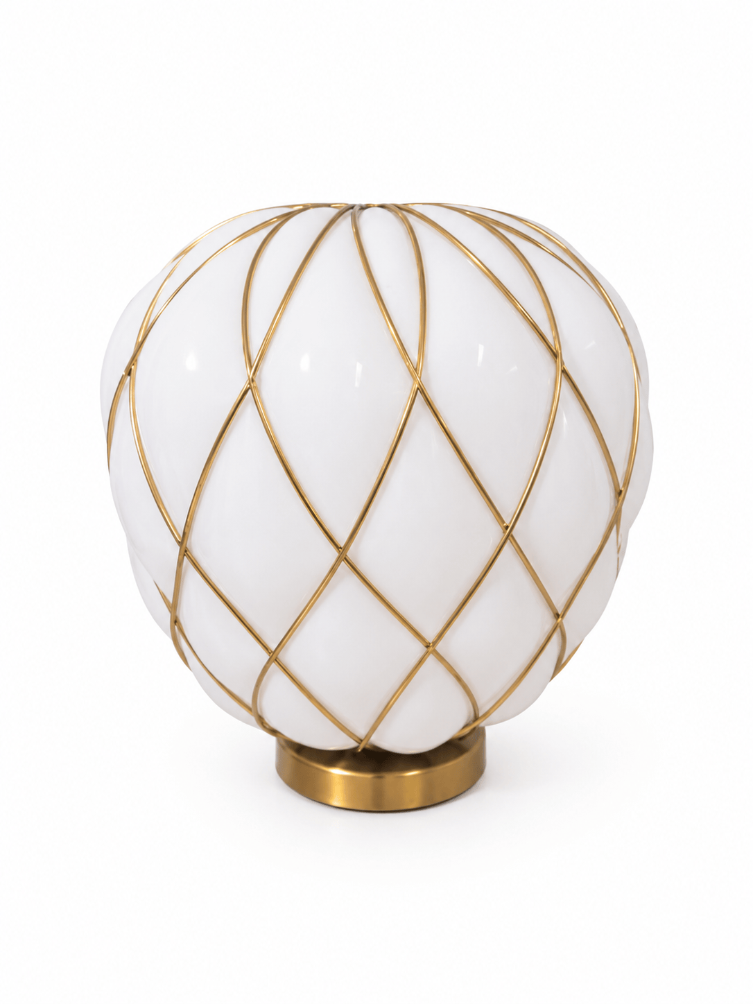 Gudrunne Une | Modern Glass Table Lamp - Home Cartel ®