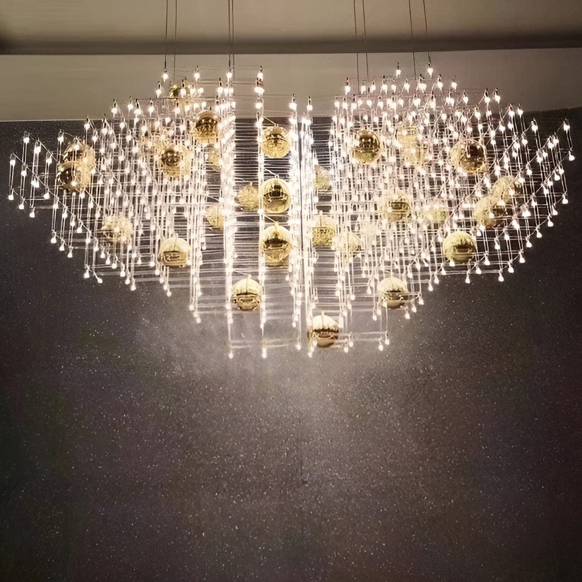 Glorify | Modern LED Cluster Chandelier - Detail View #3 | HomeCartel