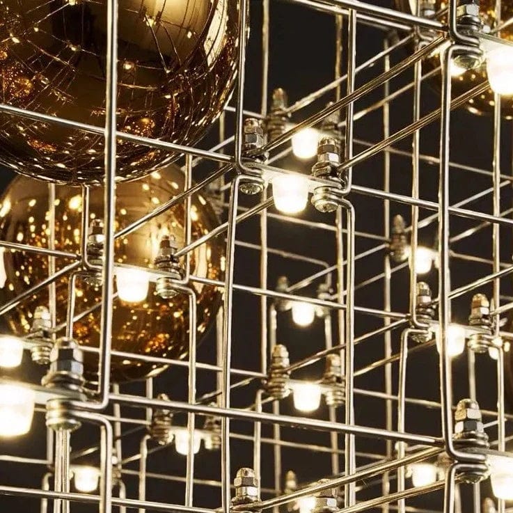 Glorify | Modern LED Cluster Chandelier - Detail View #6 | HomeCartel