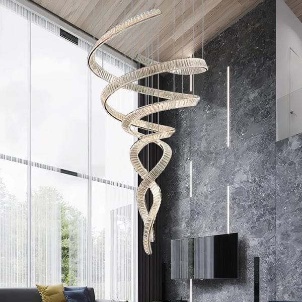 Carlee Deux | Modern LED Chandelier - Detail View #2 | HomeCartel