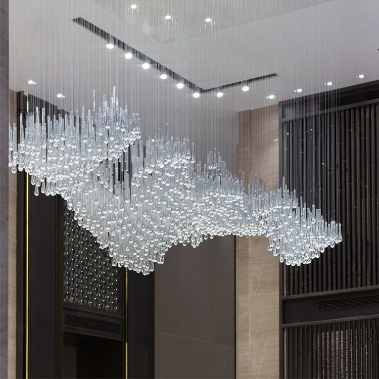 Foresight | Modern LED Cluster Chandelier - Detail View #3 | HomeCartel