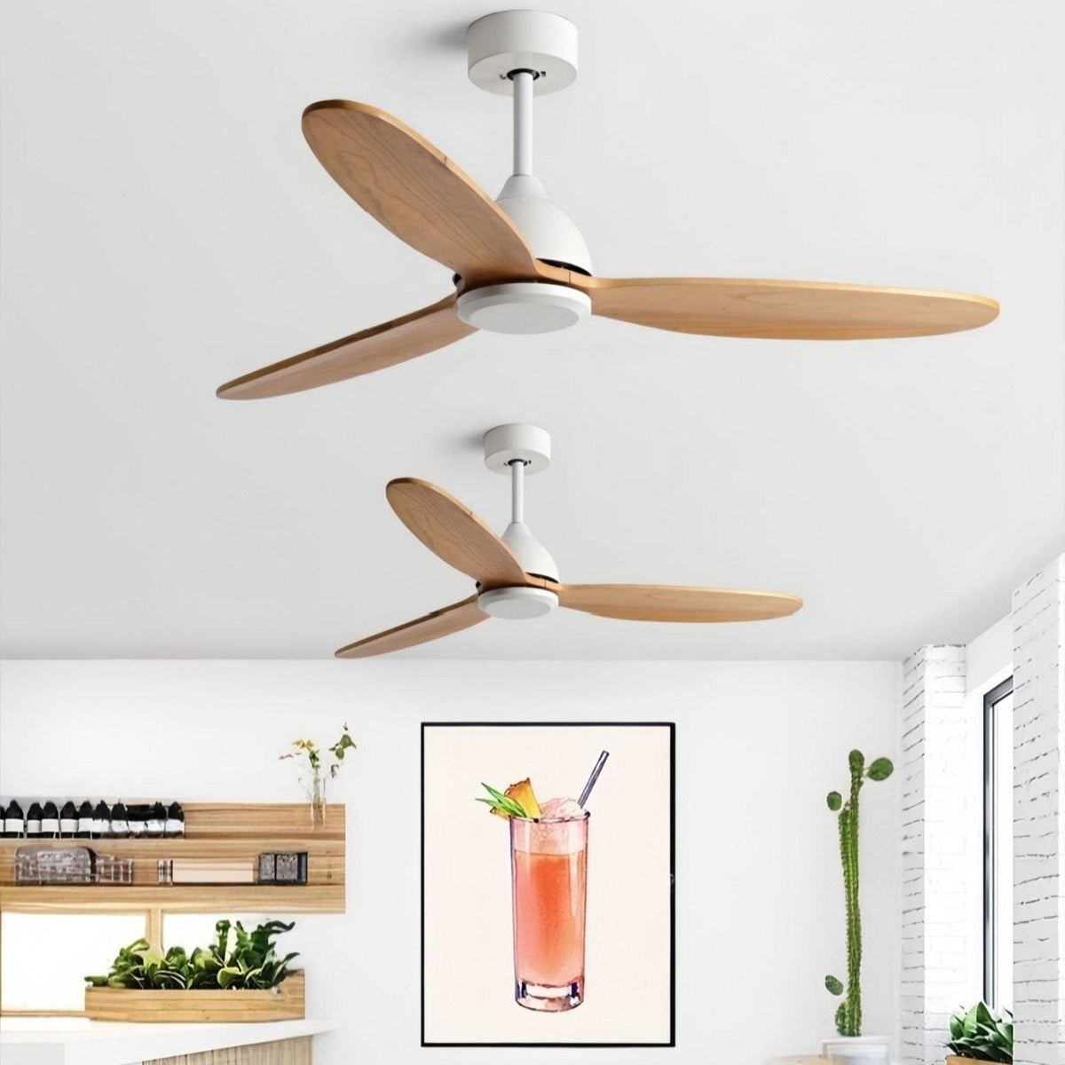 Borton | Three Blade Ceiling Fan - Modern Three Blade Fan | HomeCartel Philippines