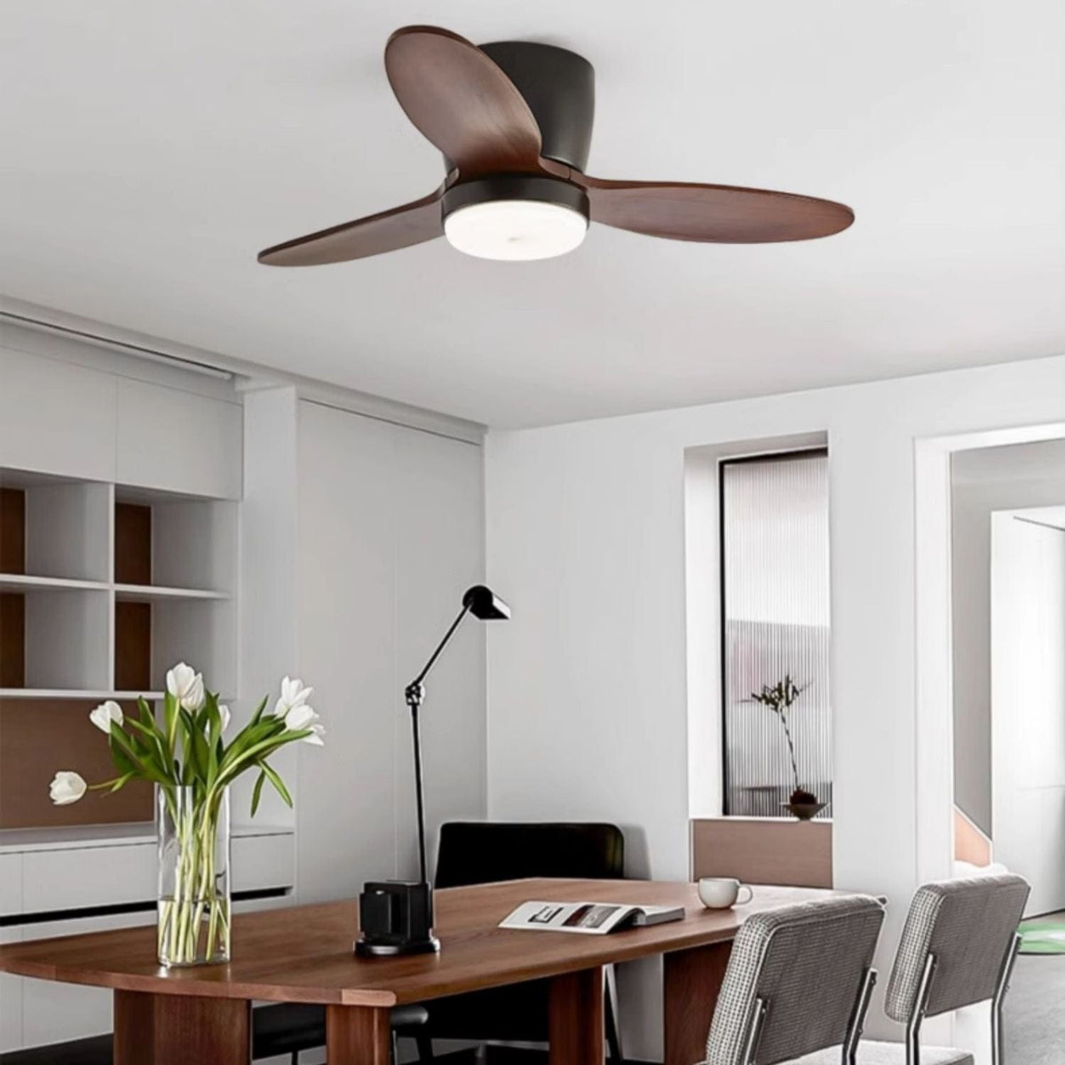Havlikek | Lighted Ceiling Fan - Home Cartel ®