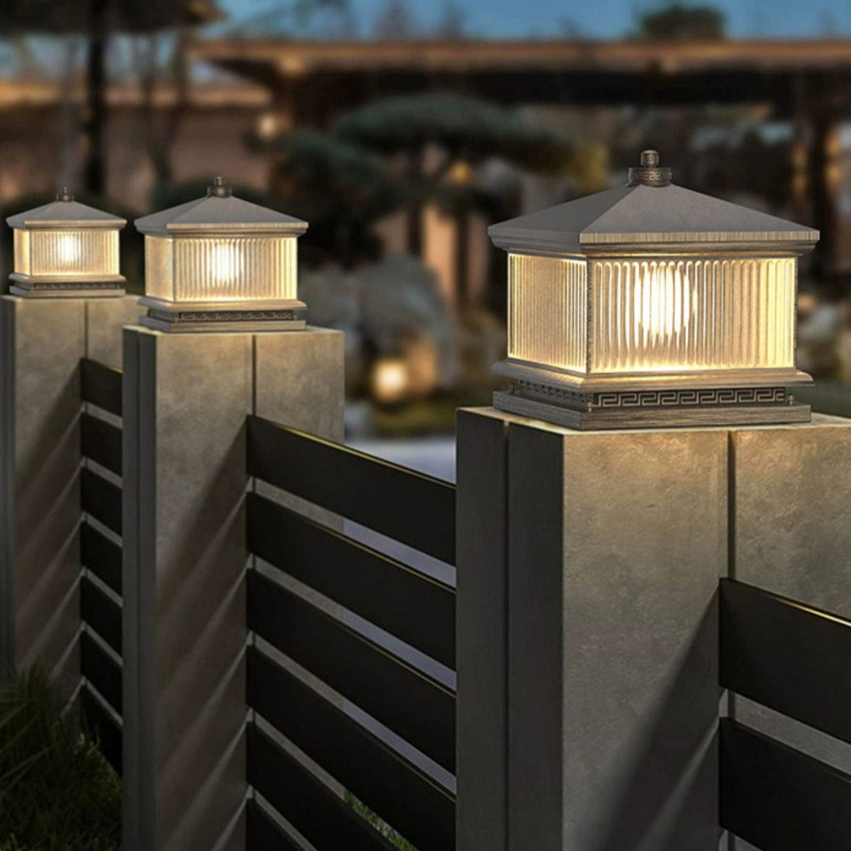 Klavir | Outdoor Pillar Lamp - Detail View #4 | HomeCartel