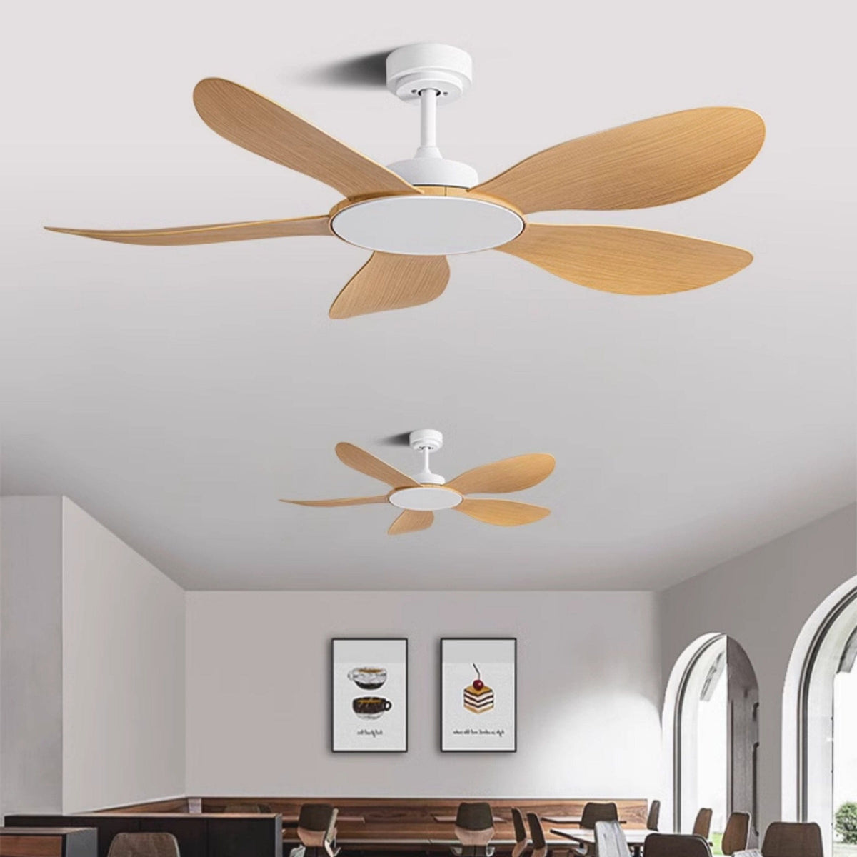Garza | Lighted Ceiling Fan - Modern Lighted Ceiling Fan | HomeCartel Philippines