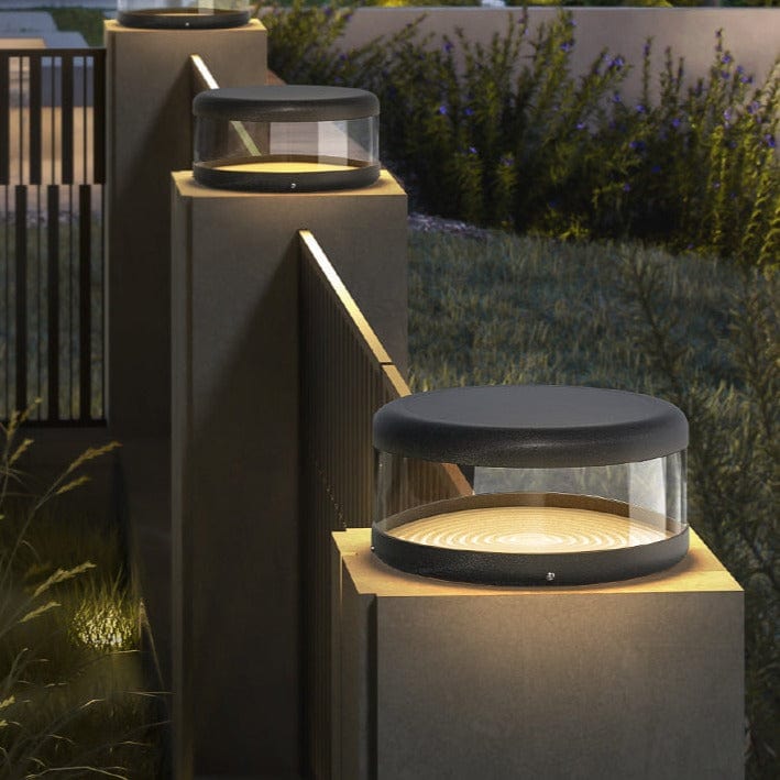 Zigs | Outdoor Pillar Lamp - Detail View #2 | HomeCartel