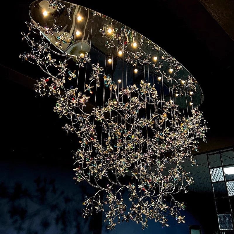 Divine | Modern LED Cluster Chandelier - Detail View #2 | HomeCartel