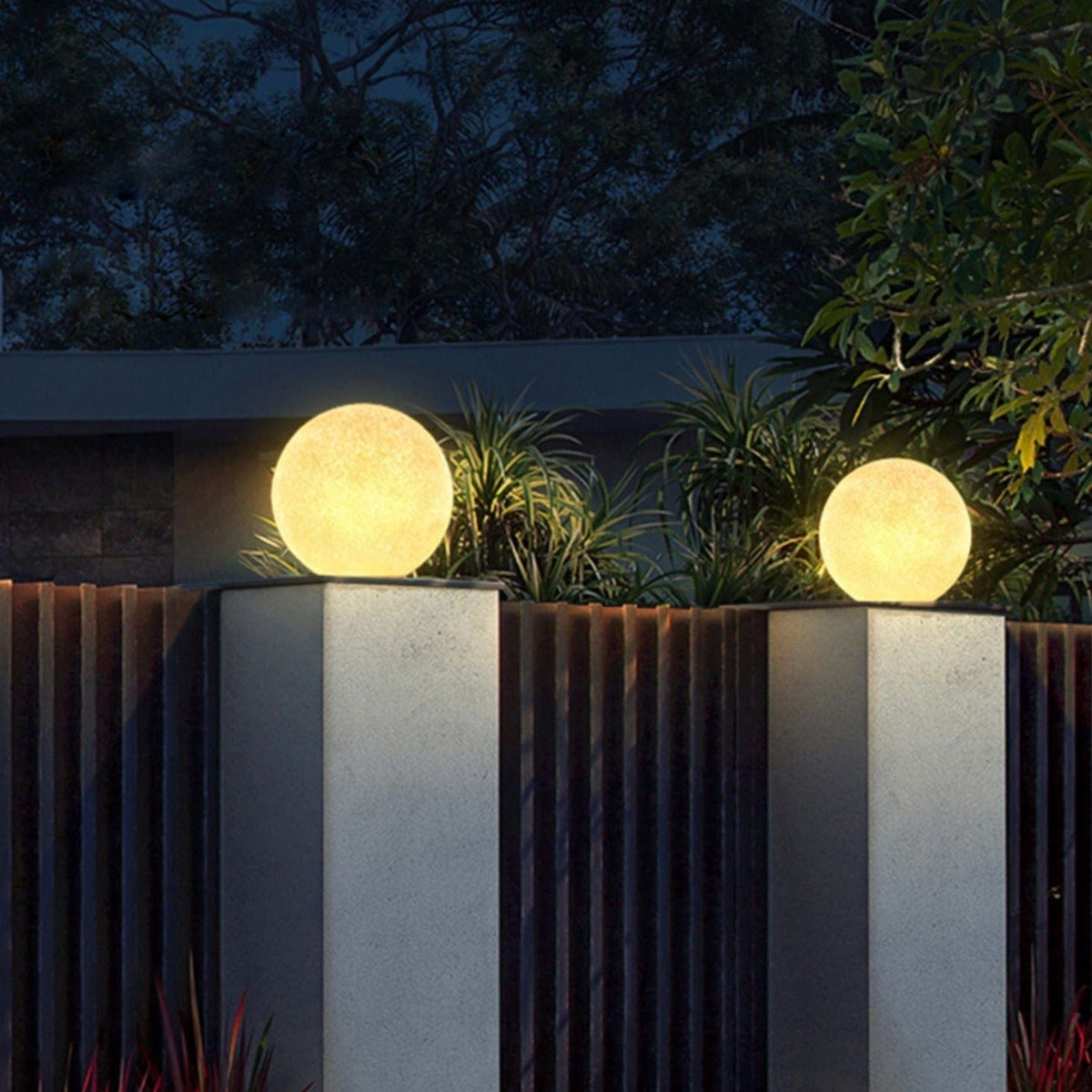 Sunday | Outdoor Pillar Lamp - Detail View #3 | HomeCartel