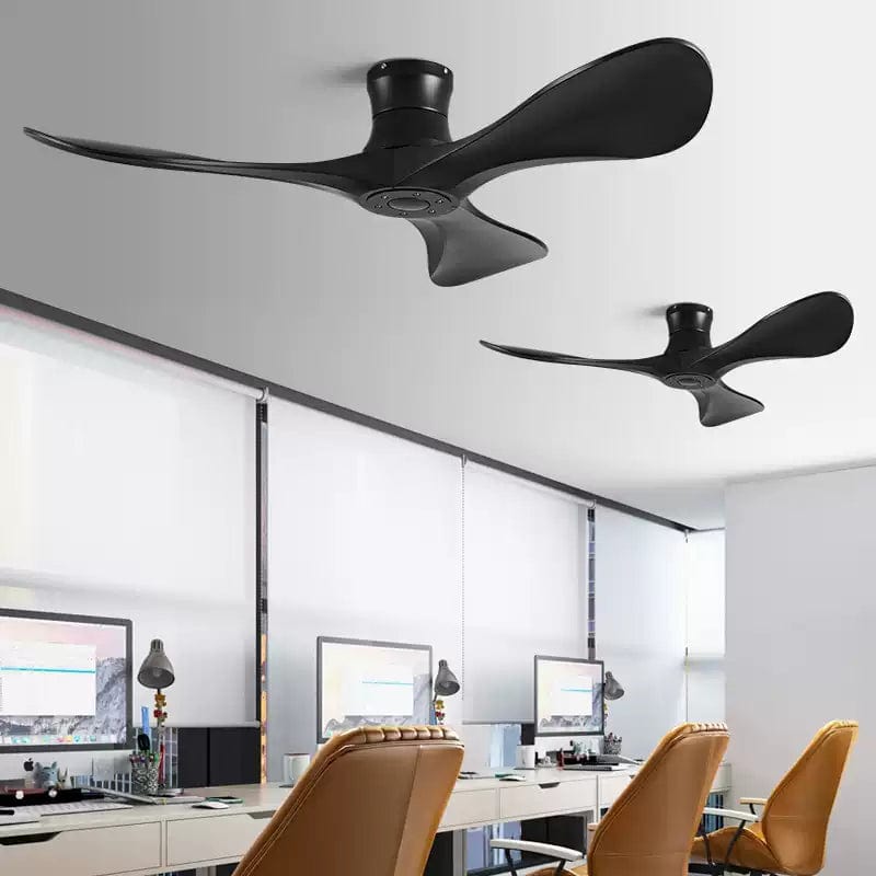 Becenti | Low Profile Ceiling Fan - Detail View #2 | HomeCartel