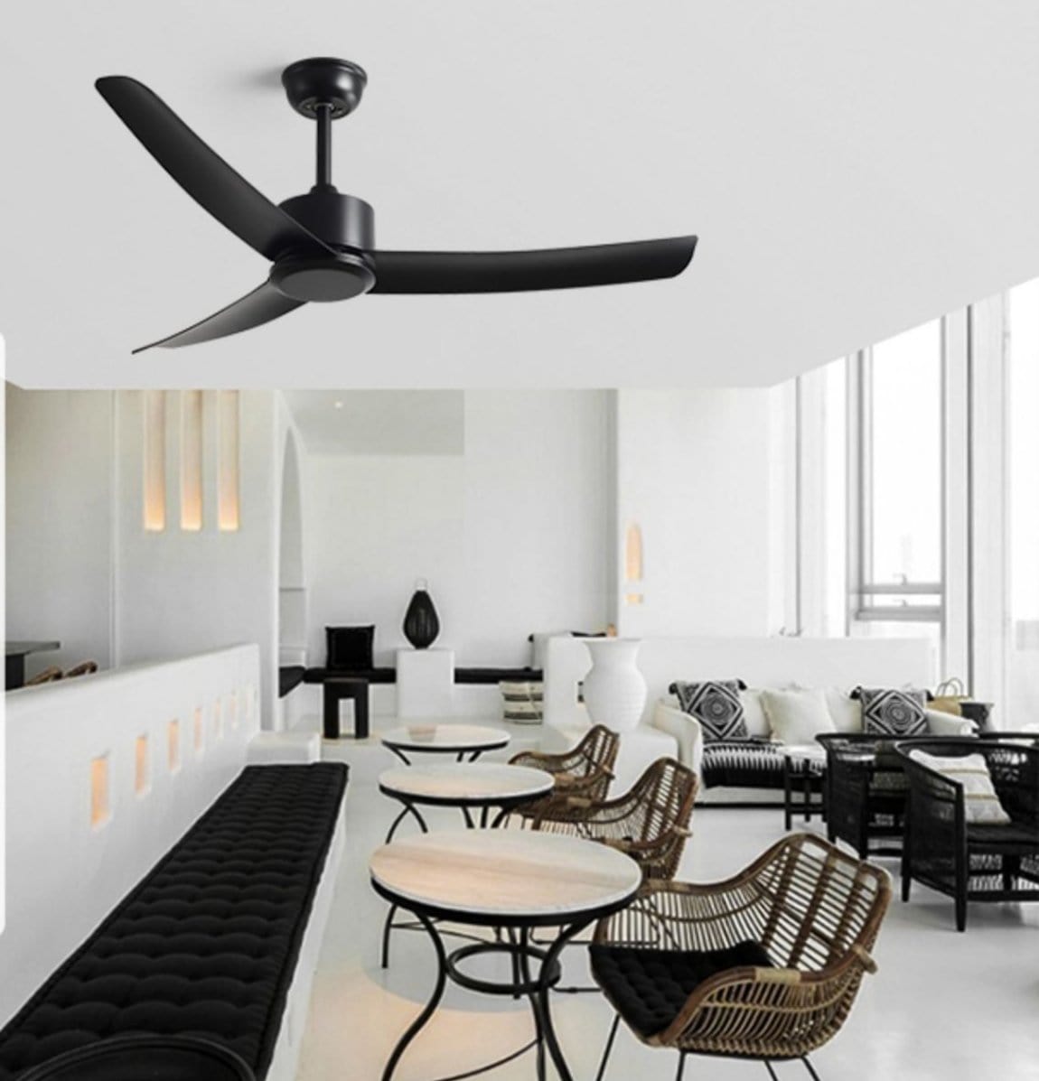 Argalus | Three Blade Ceiling Fan - Modern Three Blade Fan | HomeCartel Philippines