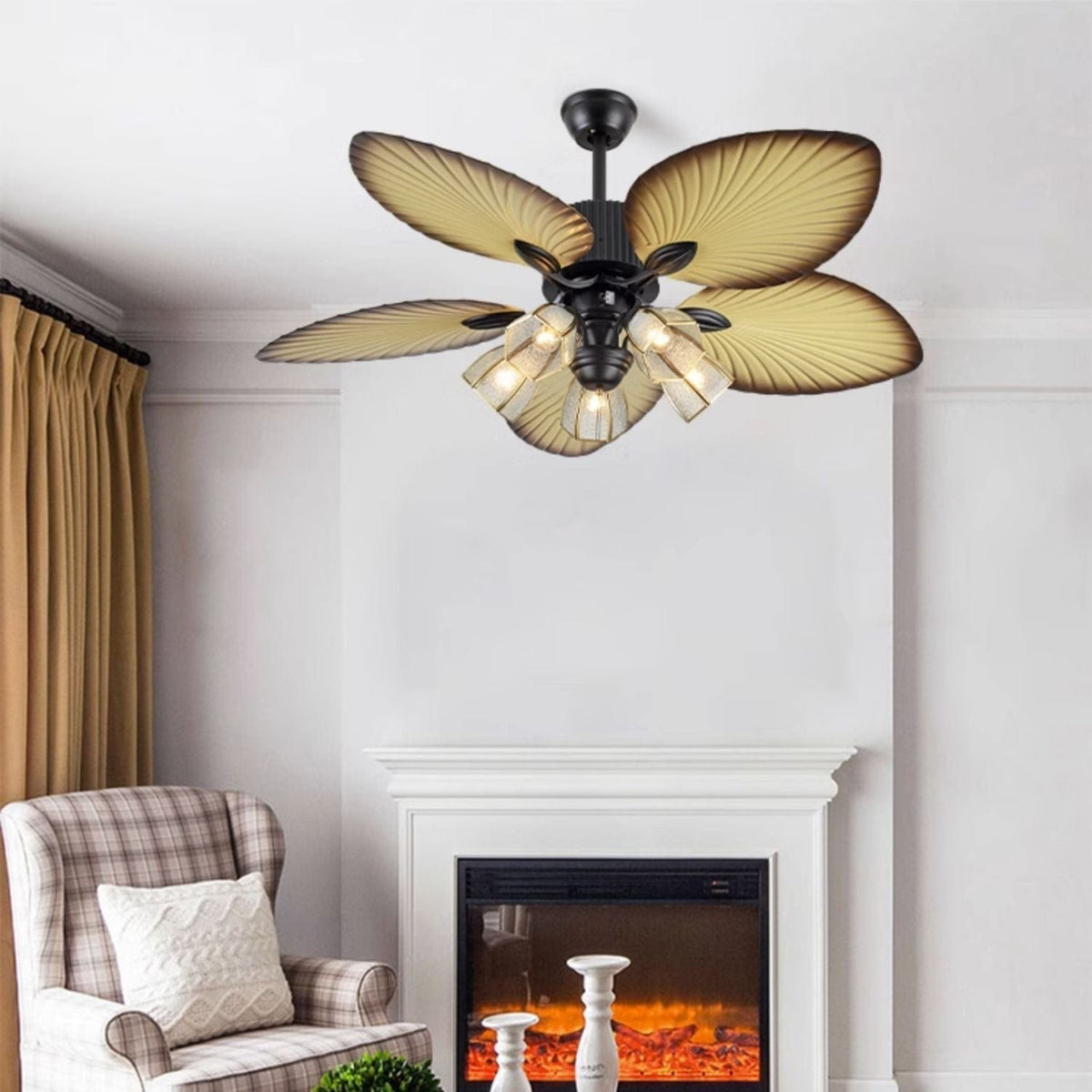 Langston | Lighted Ceiling Fan - Modern Lighted Ceiling Fan | HomeCartel Philippines