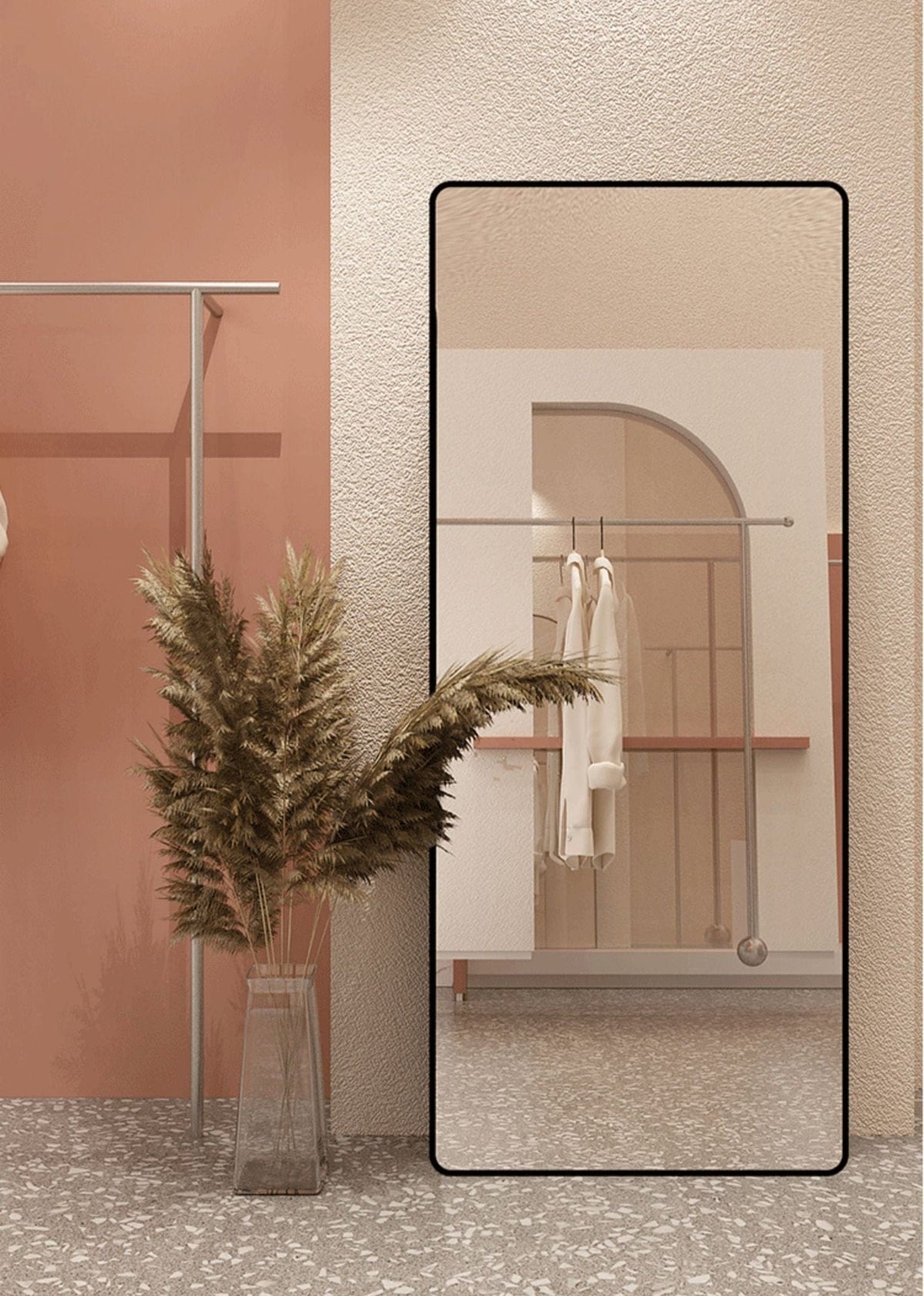 Doumbuya | Non-Lighted Mirror - Detail View #2 | HomeCartel