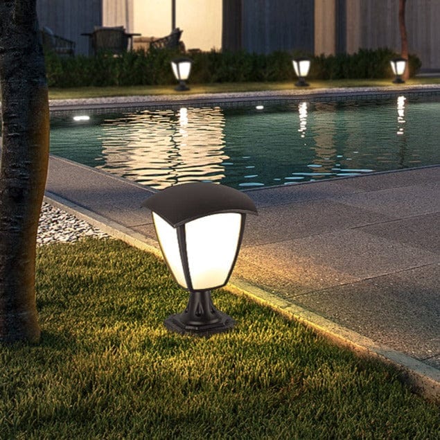 Marca | Outdoor Pillar Lamp - Detail View #5 | HomeCartel