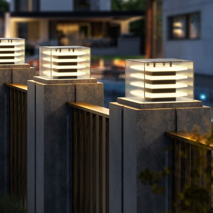 Kendric | Outdoor Pillar Lamp - Detail View #4 | HomeCartel