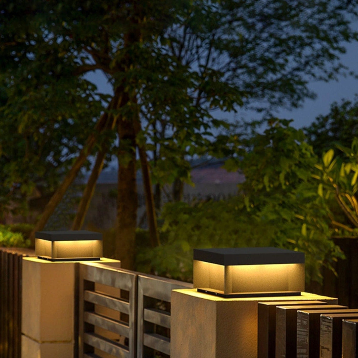 Zacarias | Outdoor Pillar Lamp - Detail View #6 | HomeCartel