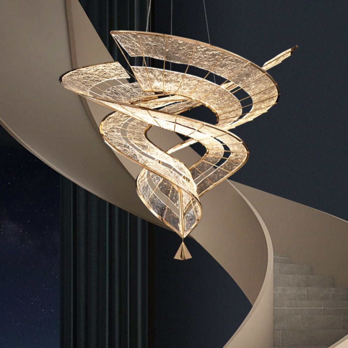 Harmony | Modern LED Cluster Chandelier - Detail View #5 | HomeCartel