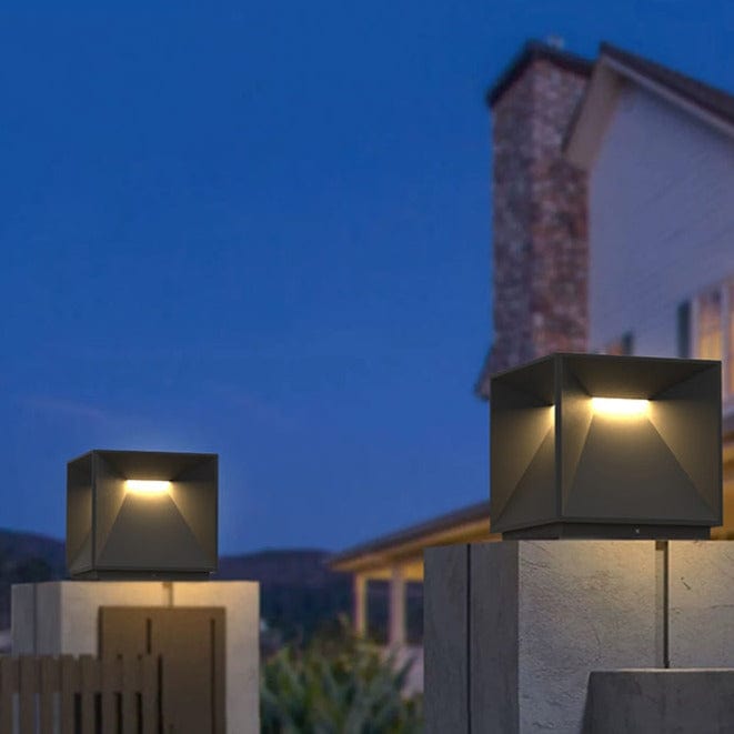 Hilsan | Outdoor Pillar Lamp - Modern ARCHITECTURAL OUTDOOR | HomeCartel Philippines