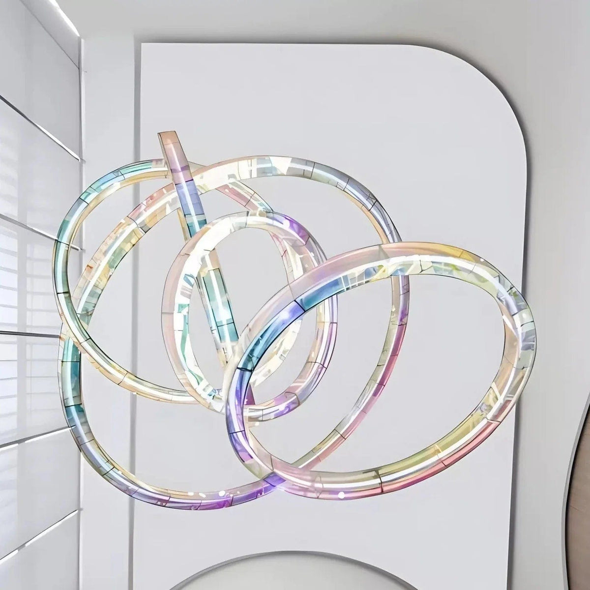 Journey | Modern LED Cluster Chandelier - Detail View #3 | HomeCartel