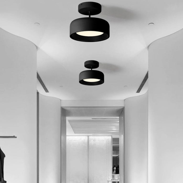 Lethia | Modern Semi Flush Mounted Light - Detail View #2 | HomeCartel