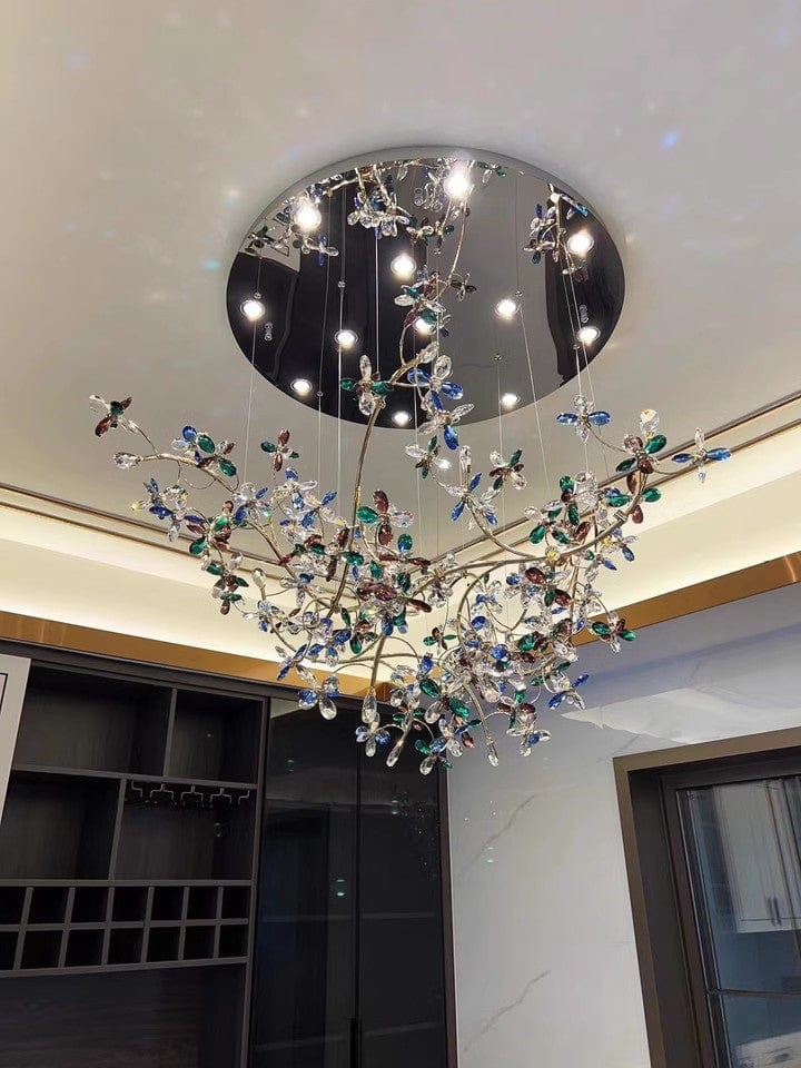 Divine | Modern LED Cluster Chandelier - Detail View #7 | HomeCartel