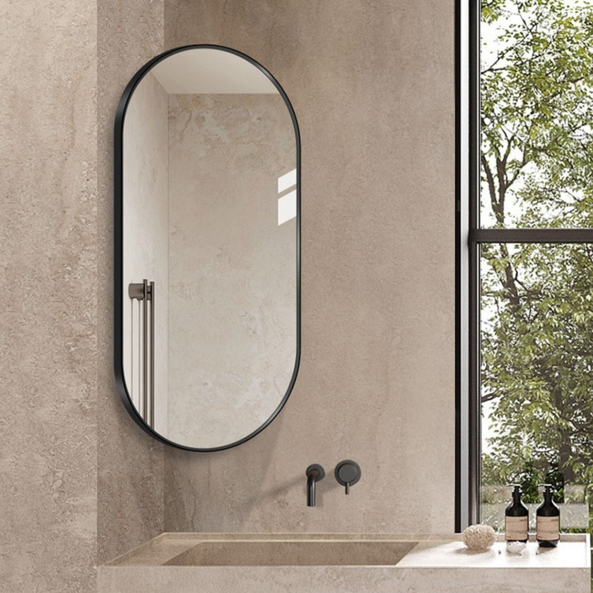 Lenlen | Non-Lighted Mirror - Modern Non-Lighted Mirror | HomeCartel Philippines