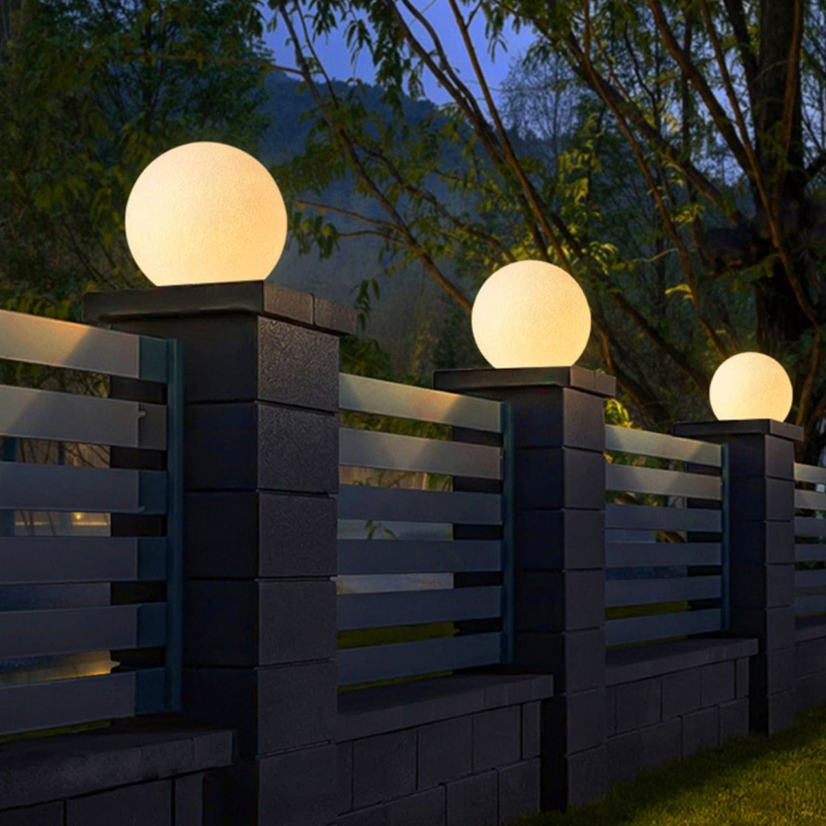 Sunday | Outdoor Pillar Lamp - Detail View #6 | HomeCartel