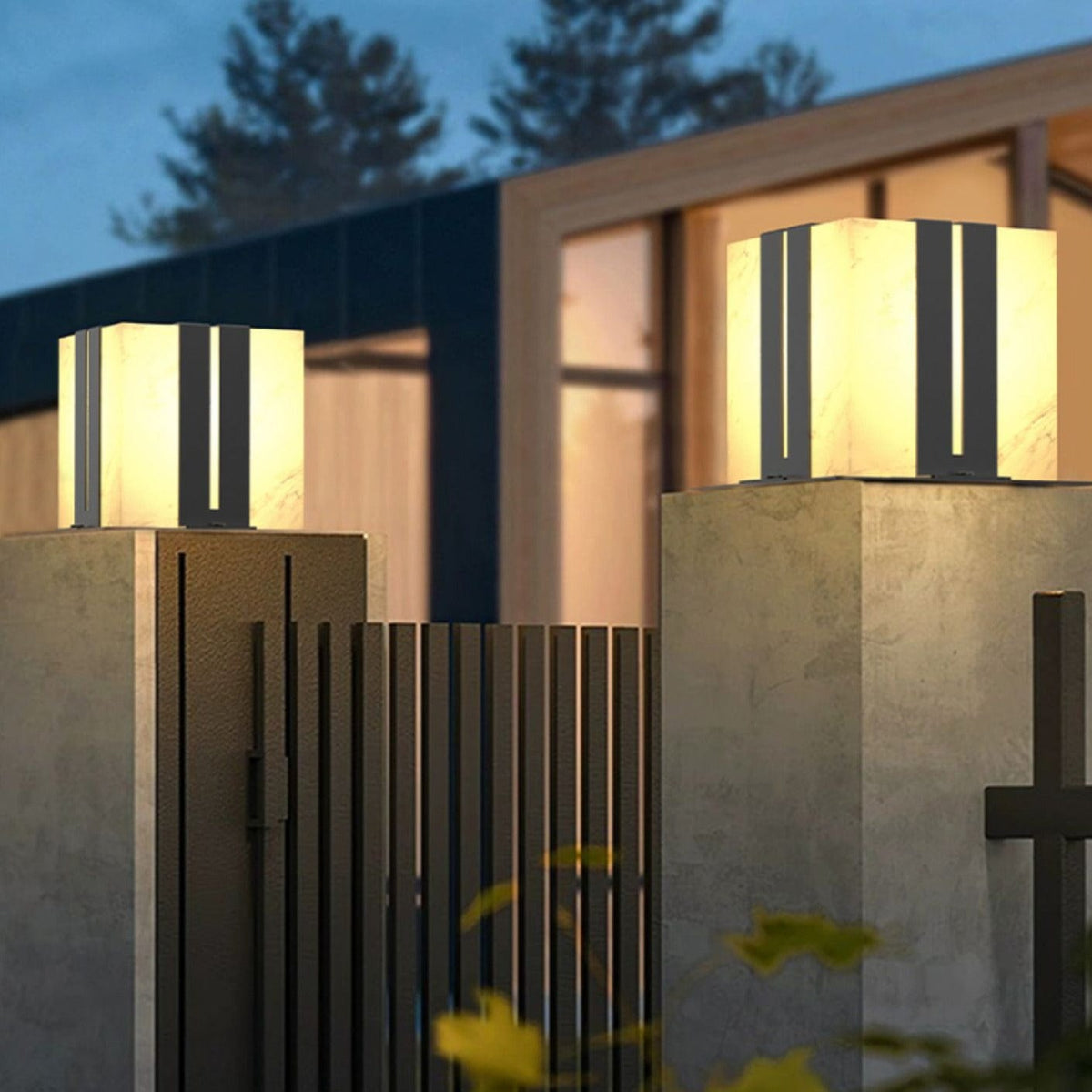 Yebe | Outdoor Pillar Lamp - Home Cartel ®