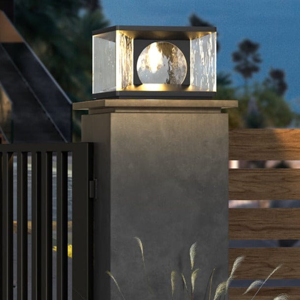 James | Outdoor Pillar Lamp - Detail View #4 | HomeCartel