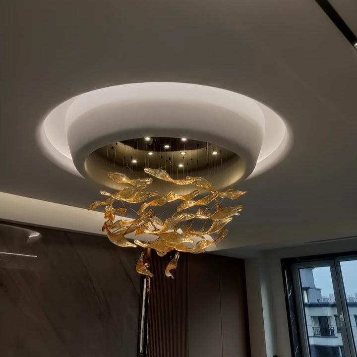 Glory | Modern LED Cluster Chandelier - Detail View #3 | HomeCartel