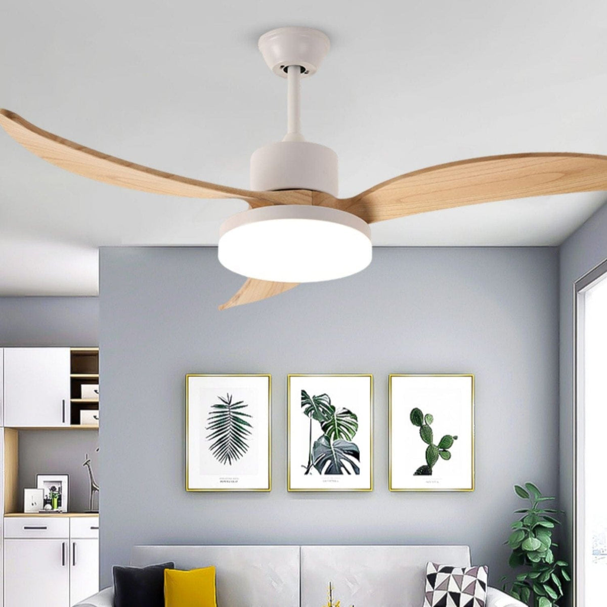 Frazier | Lighted Ceiling Fan - Modern Lighted Ceiling Fan | HomeCartel Philippines