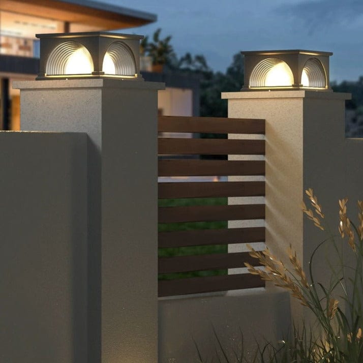 Camilo | Outdoor Pillar Lamp - Detail View #3 | HomeCartel
