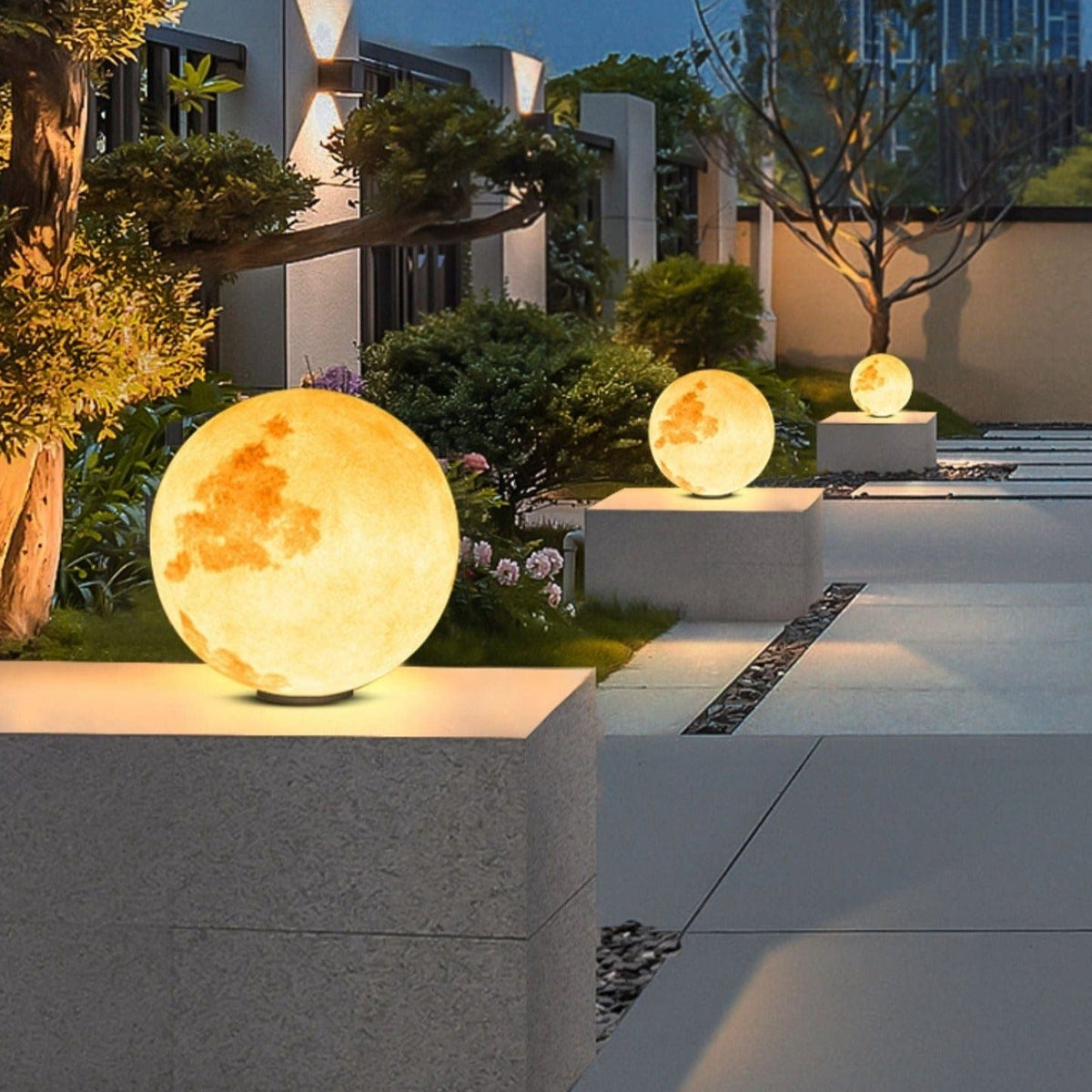 Trinity | Outdoor Pillar Lamp - Detail View #2 | HomeCartel