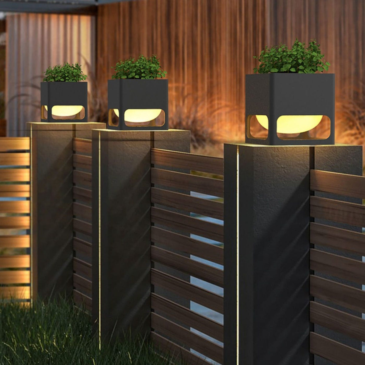 Glendrix | Outdoor Pillar Lamp - Detail View #3 | HomeCartel