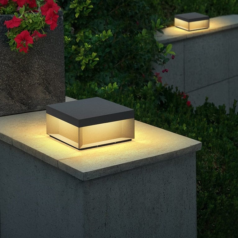 Zacarias | Outdoor Pillar Lamp - Detail View #3 | HomeCartel